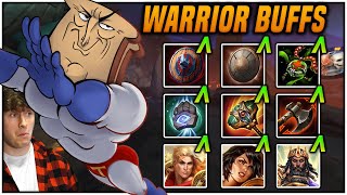 HUGE WARRIOR BUFF PATCH ARE THEY BACK  Gilgamesh Solo [upl. by Daeriam79]