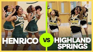 🔥🔥 CHEER BATTLE JV Henrico Vs JV Highland Springs High School 🔥🔥 [upl. by Secrest]