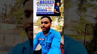 Borzo 💥 delivery partnersshortsfeed trending viralshort ytshorts [upl. by Yeliac]