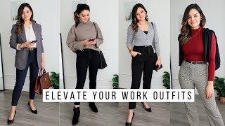 Elevate Your Work Outfits in 2023  Tips amp Outfit Ideas [upl. by Eilama]