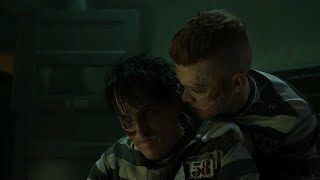 Jerome Valeska Pays Penguin A Visit In Arkham Asylum Gotham TV Series [upl. by Eissirhc]