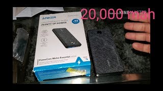 Anker PowerCore Metro Essential 20000 [upl. by Marduk]