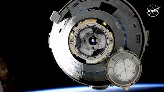 Boeing Starliner undocks from space station without crew for return to Earth [upl. by Natsirhc]