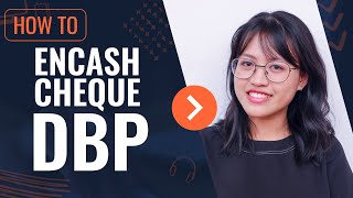 HOW TO ENCASH CHEQUE CHECK IN DBP 2024 [upl. by Aicac]