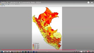 Sesión 10  Laboratorio de Econometría Stata  20242 [upl. by Dayir280]