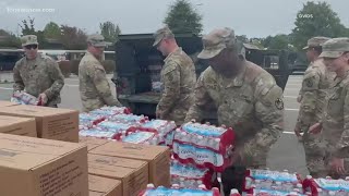 Virginia National Guard pitches in with Hurricane Helene relief [upl. by Savory962]