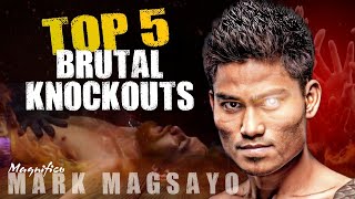 🥊TOP 5 Brutal Knockouts Ph vs MexMark Magnifico Magsayo Full Fight Knockout Highlights [upl. by Urian374]