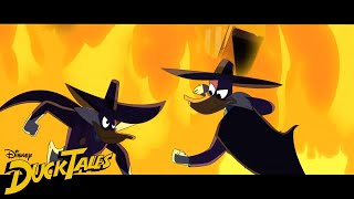 Double Darkwing Duck Battle Clip  The Duck Knight Returns  Ducktales 2017 [upl. by Asilanom]