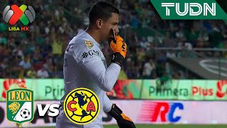 ¡ATAJADÓN DE MALAGÓN El americanista se luce  León 00 América  CL2024  Liga Mx J6  TUDN [upl. by Aikar]