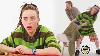 Billie Eilish THROWS A CHAIR After Intense Interview With FINNEAS [upl. by Symer484]