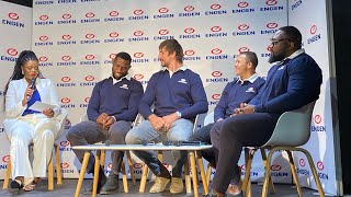 Eben Etzebeth Cheslin Kolbe Siya Kolisi and Beast Mtawarira revealed as ENGEN ambassadors [upl. by Rachael854]