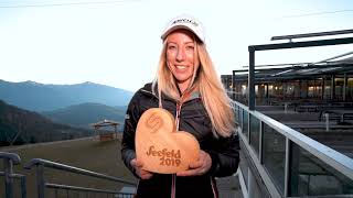 Teresa Stadlober auf der roadtoseefeld2019 [upl. by Ysnap730]