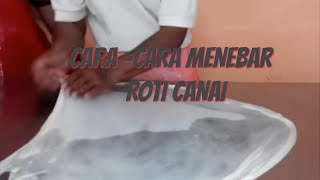 Cara tebar roti canai  How to flip a roti canai 10 apr 15 [upl. by Adelina691]