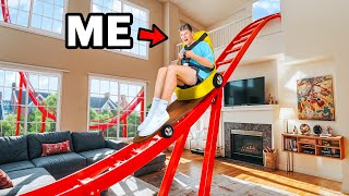 I Built a Rollercoaster in my House [upl. by Kealey643]