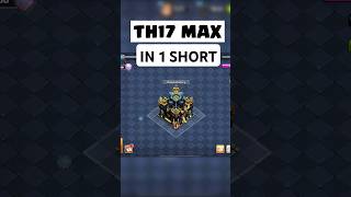 TOWN HALL 17 GEM TO MAX 🔥💀 clashofclans coc cocshorts [upl. by Notluf593]