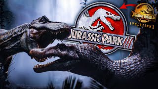 JURASSIC PARK III  découvrez lHISTOIRE ALTERNATIVE du mode THEORIE DU CHAOS 🦖  JW Evolution 2 [upl. by Enirbas948]