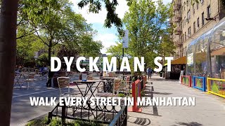 Walking Manhattan  Dyckman Street  Inwood [upl. by Aititil]