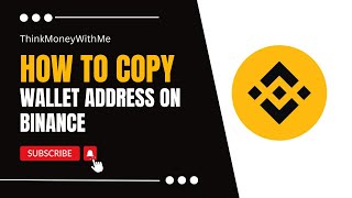 Binance Address Copy How to copy wallet address on Binance [upl. by Doscher]