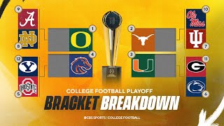 Week 13 College Football Playoff Rankings REVEALED  Full breakdown of the 12team bracket amp MORE [upl. by Harelda]