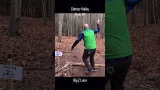 Disc Golf at Clatter Valley Hole 14 discgolf dog [upl. by Yzus]