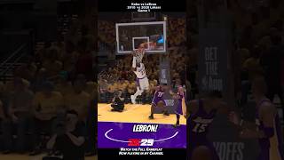 LEBRON SLAM Its Kobe vs LeBron 2010 vs 2020 Lakers Full gameplay in my channel [upl. by Hairahcaz]