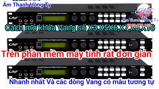 Cách mở khóa Vang Số X3 X5 nhanh nhất Đơn giản nhất khi quên mật khẩu [upl. by Ettigdirb835]