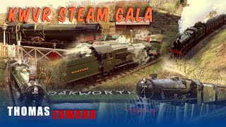 KWVR SPRING STEAM GALA 22nd March 2024 We get caught in a storm filming steam locomotives [upl. by Elleinnod]