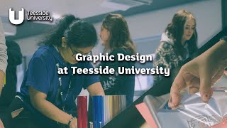 Graphic design at Teesside University [upl. by Valry]