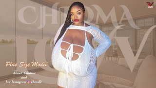 Try on Haul Transparent ChiomaLovv Shows Plus Size Curvy Looks [upl. by Ahsinej]