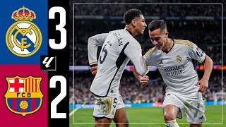 Real Madrid 32 FC Barcelona  HIGHLIGHTS  LaLiga 202324 [upl. by Shaine188]