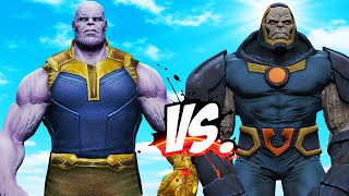 THANOS VS DARKSEID  EPIC SUPERHEROES WAR [upl. by Atteyek39]