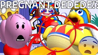 King DEDEDE gets PREGNANT Funny Cartoon Animation Featuring Pregnant Pomni [upl. by Suiratnauq]