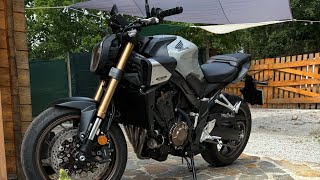 A 1a revisão 1500km na Honda CB650R [upl. by Abba]