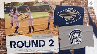 Softball  Gordon Lee vs Brantley County Game 1 State Playoff Round 2 10242024 [upl. by Eilahtan]