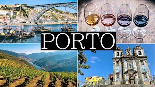 4 Days in Beautiful PORTO Portugal Douro Valley Wine Tasting  Travel Vlog Itinerary Guide [upl. by Ma]