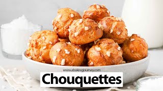 Chouquettes French Sugar Puffs [upl. by Lilyan271]