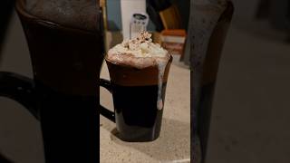 Bourbon Cream Hot Chocolate jazz hotchocolate buffalotrace relaxing delicious dessert [upl. by Ecienahs]