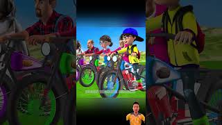 Scary Teacher 3D vs Squid Game Skills Traffic Safety Challenge Motorbike Cutting Orange Candy Shapes [upl. by Assiluy932]