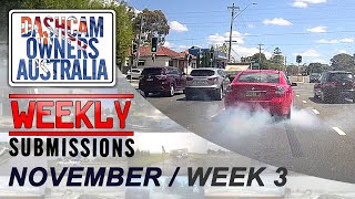 Dash Cam Owners Australia Weekly Submissions November Week 3 [upl. by Raseac226]