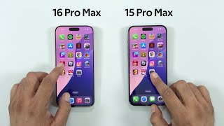 iPhone 16 Pro Max vs iPhone 15 Pro Max Speed Test [upl. by Boris]