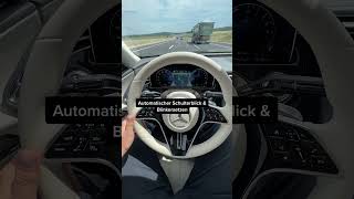 💡Die Neue EKlasse W 214 überholt mit Tempomat von ganz allein mercedes eklasse autonom [upl. by Alahcim]