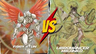 Yugioh Feature Match Fairy Stun vs Libromancer Mikanko [upl. by Odom]