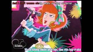 Vetsub  Kara Phineas and Ferb Song  Im Lindana and I wanna have fun [upl. by Aynik]