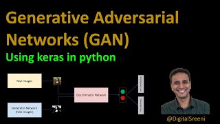 126  Generative Adversarial Networks GAN using keras in python [upl. by Rhpotsirhc]