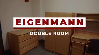 Indiana University Eigenmann Hall Double Room Tour [upl. by Hairahs]