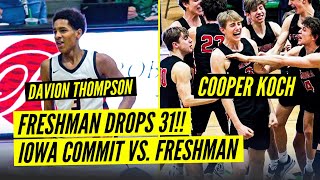 DAVION THOMPSON VS COOPER KOCH Metamora Faces Bolingbrook in Jack Tosh Championship [upl. by Mourant]