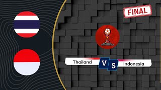 🔴Live Streaming  Final Piala AFF U19 2024  Thailand U19 vs Indonesia U19  Full Match [upl. by Faith815]