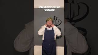 How To Dress Like An Engineman lococrew engineman heritagerailway steamengine railway train [upl. by Romain406]