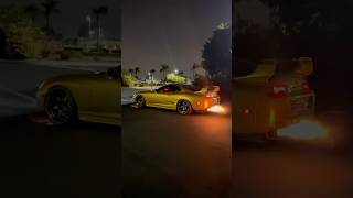 MK4 Supra 2 Step and Burnout [upl. by East229]