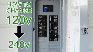 How to NOT change a 120v to 240v outlet  Handyman [upl. by Aicitel]